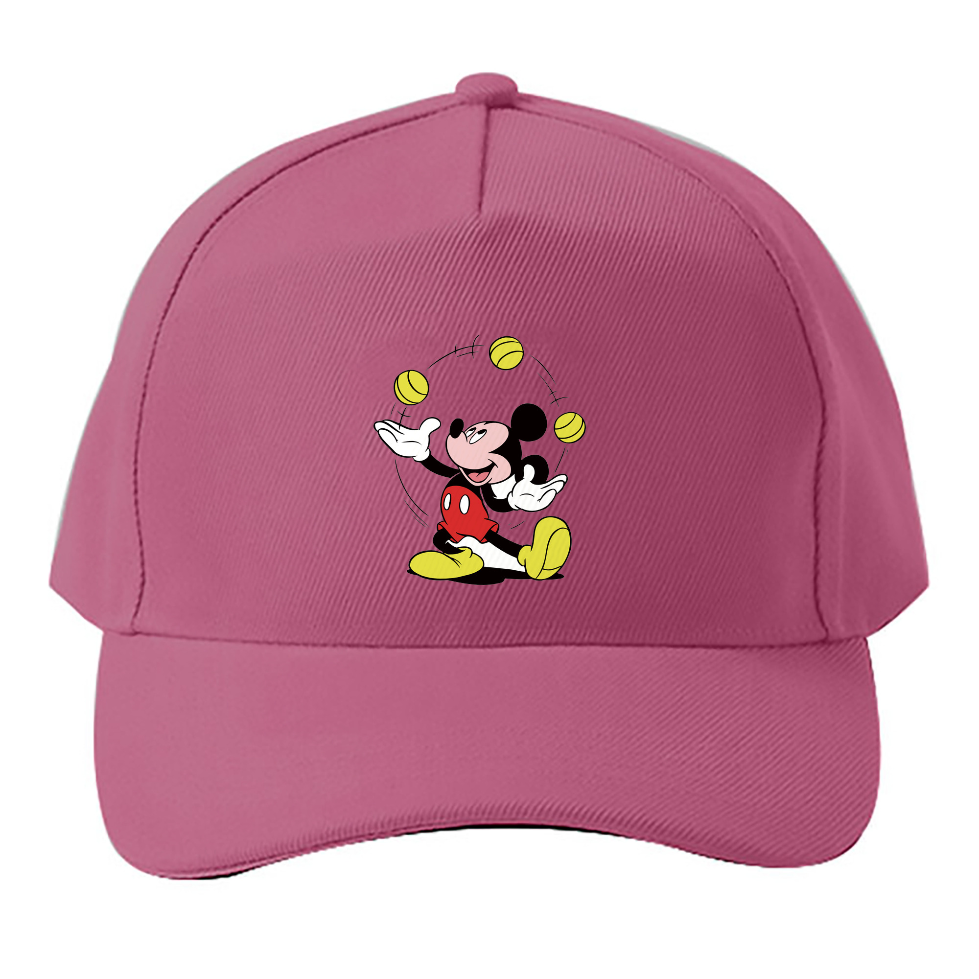（画像用） ミッキーマウス Mickey Mouse ベースボールキャップ 綿100％ 男女兼用 帽子 スポーツ